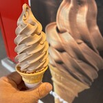 きさいや広場ロイズソフトクリームコーナー - 料理写真:チョコソフト500円税込