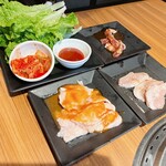 熟成焼肉 いちばん - 料理写真:サムギョプサル食べ放題ランチ