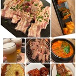 ユッケ 焼肉 生サムギョプサル 手打ち冷麺 ハヌリ - 