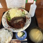 お食事ハウス ローリック - メンチカツ定食