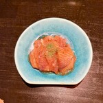 峻 - サーモンカルパッチョ