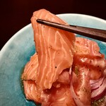 峻 - サーモンカルパッチョリフト