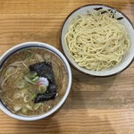 中華そば なりたや - 料理写真:■野菜もりそば＋背脂¥1,480