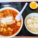 枉駕 - マーボータンメン＋半ライスセット