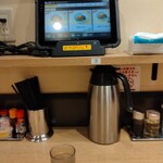 れんげ食堂 Toshu - ドリンク写真:注文はタッチパネルで