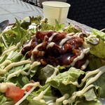 ロバーツコーヒー - 料理写真:甘辛ビーフ焼肉のタコライス風プレート ¥1,386