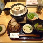 あわびと四季の料理　喜安亭 - 鮑釜めし膳