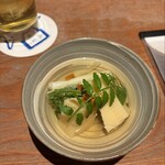 350506471 - 筍と春野菜（おすすめ　ディナーの先付）