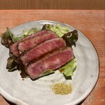 350506481 - 和牛たたき（おすすめ　ディナーの強肴）