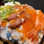 炭火串焼物語 SAKE - 海鮮もあります。とびっこ、ホタルイカいいね
