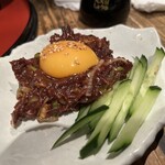 楽味家まるげん - うずわユッケ