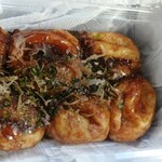 名匠 たこ焼 上木家 - ソースたこ焼き(マヨ抜き)