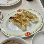 餃子の王将 - セットの餃子半人前