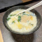 焼肉はっさん - たまごワカメスープ