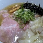らぁめん 希いろ - 特製鶏煮干し塩ラーメンアップ