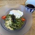 MOU - 茶そば(しょうが焼き定食のセット)