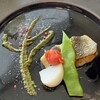 アマルフィイ ノベッロ - 相模湾鮮魚のサルターティ✨季節の野菜と菜の花のサルサヴェルデ✨