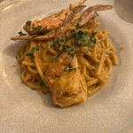 THE CRAFT Bar and Grill - ランチ　渡蟹のトマトクリームパスタ