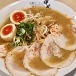 中華そば 麦の星 - コラボ濃厚味噌ラーメン特製