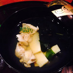 和 あすか - 蛤と筍の澄まし汁