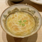 鳥しき - 鶏スープのにゅうめん