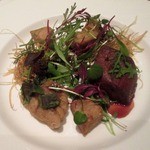 SINC BISTRO - フォアグラ　アンコウ　海老芋