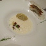 SINC BISTRO - 鱈のグリル　ソースはポタージュ仕立て