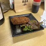 但馬屋 - 料理写真:ミンチカツ