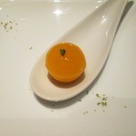 SINC BISTRO - お口直しのチーズ入りキンカン甘露煮