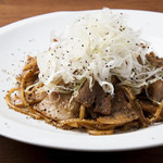 Toyama black Yakisoba (stir-fried noodles)