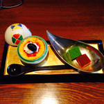 和 あすか - デザート カスタードクリームビュルレ 手作り生チョコ