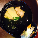 和 あすか - 煮椀 蛤と筍物澄まし汁