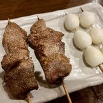 鏑川 - レバー、うずら