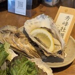 sake oyster BAR 石花 - カキフライ・生牡蠣定食（1350円）