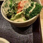 天麩羅 なか江 - サラダ