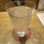 天麩羅 なか江 - 芋焼酎水割り