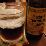 ギリギリ カフェ - 燻製ビール（ドゥンケル） 900円