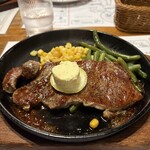 ペコペコ - 料理写真:シングルステーキ150g