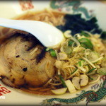 東京らーめん食堂  - 醤油半ラーメン