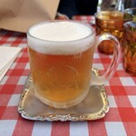 魔女のちいさな森のハンバーガー - 大容量の生ビール