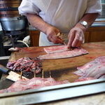 鰻家 - 捌き串打ち