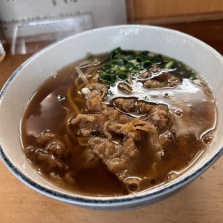 そば処 十割や - 料理写真:肉そば 1,400円