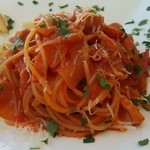 代官山ASO チェレステ - スパゲッティ アマトリチャーナ　４種のチーズの味わいで