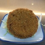 清水江尻食堂 - 食堂のメンチカツ