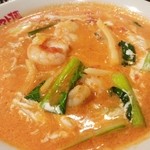 太陽のトマト麺 - エビクリーム麺