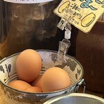 徳島ラーメン人生 - 生たまごは無料サービス