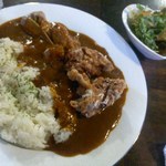 Baru Eb-I-Ta - 「お肉カレー(780円)」[平成27年１月28日(水)撮影]