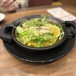 Mallorca - 鰆と九条ネギのパエリア