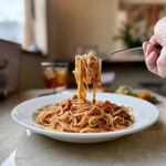 パスタとクレープ食堂 ノンナ - 細麺