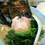 ばく - 『ほうれん草ラーメン』￥750-